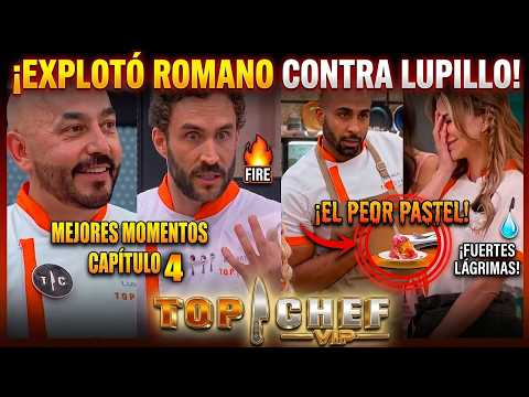 Top Chef VIP 2026 Capítulo 4 RESUMEN COMPLETO ¡Muy Fuerte! ROMANO NO SE QUEDÓ CALLADO CONTRA LUPILLO