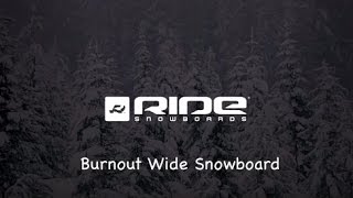 ride burnout wide snowboard 2024  Shoreline Tahoe sectionallows the rider to track straight in and out of features but still lay down a carve when needed 2017 Ride Burnout Wide Snowboard