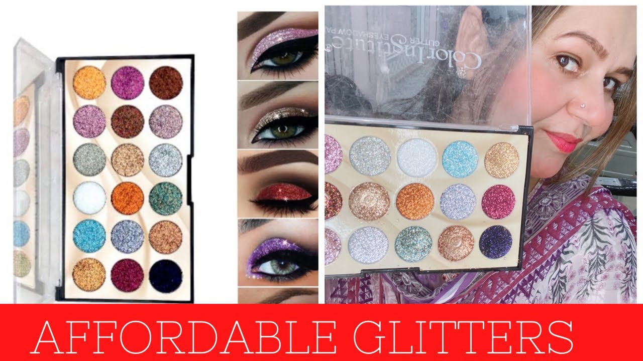 Affordable glitters| Everything about glitters| How to apply glitters