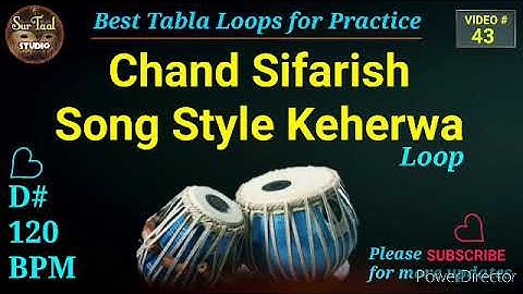 Chand Sifarish song style Keherwa Loop