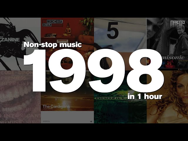 1998 in 1 Hour (Revisited): Non-stop music with some of the top hits of the year. class=