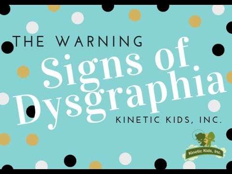 ቪዲዮ: ልጄን በ dysgraphia እንዴት መርዳት እችላለሁ?