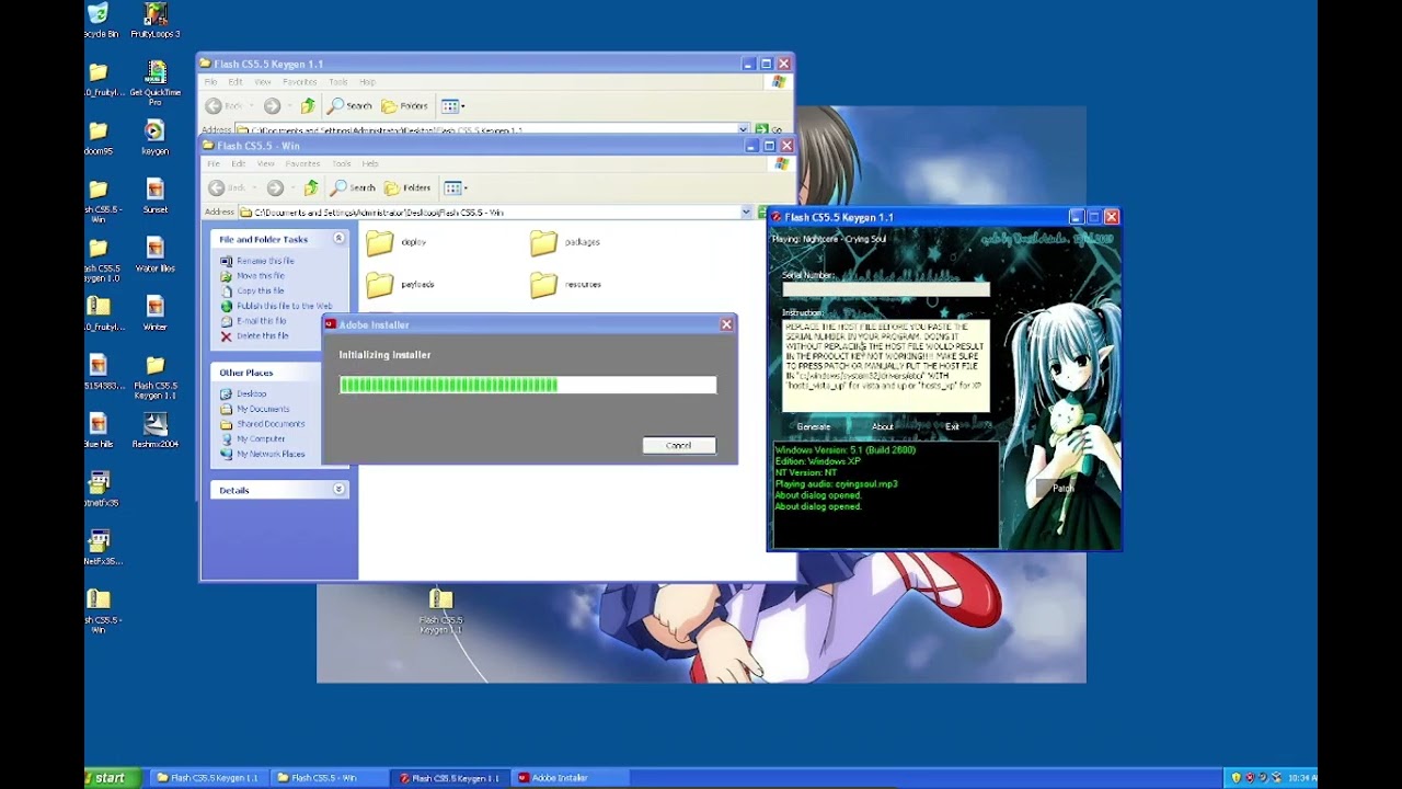 Adobe Flash CS5.5 Keygen 1.1