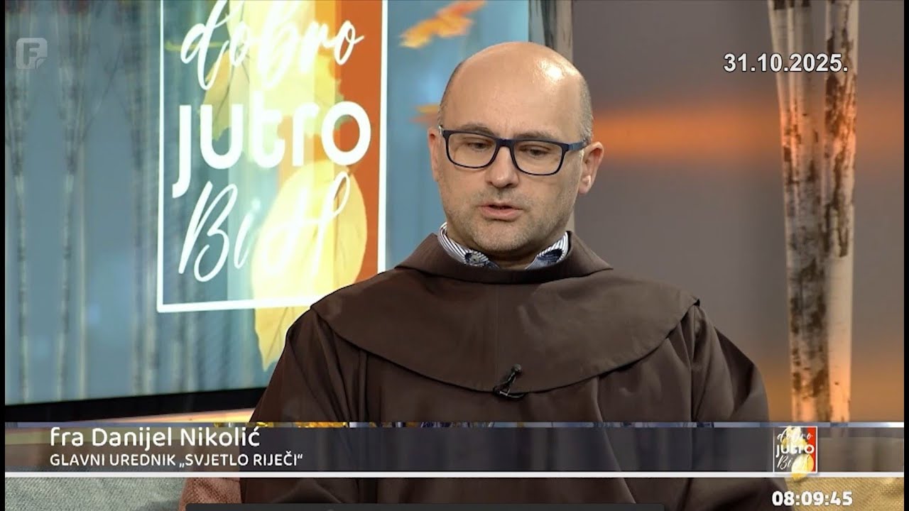 Fra Danijel Nikolić u jutarnjem programu Federalne televizije
