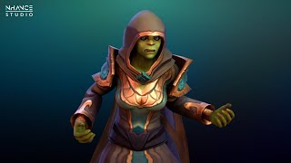Fantasy Stylized Orc Female: Newbie Mage Outfit Overview Fantasy Stylized Orc Female: Newbie Mage Outfit Overview