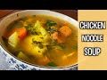 Chicken Noodle Soup | healthy soup