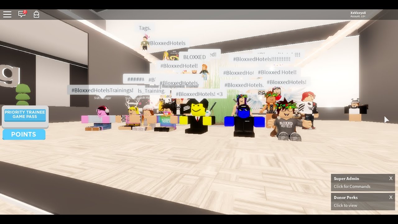 Bloxxed Hotels Trainings Host Trusted Shr Pov Youtube - roblox bloxxed hotel on my shift as a receptionist youtube