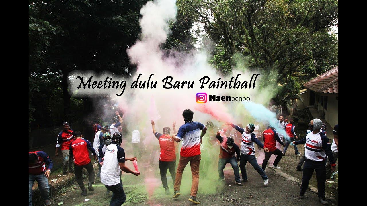Meeting dulu baru main paintball Sentul Bogor YouTube