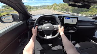 2024 Dacia Duster 4x2 Mild Hybrid Test Drive POV screenshot 5