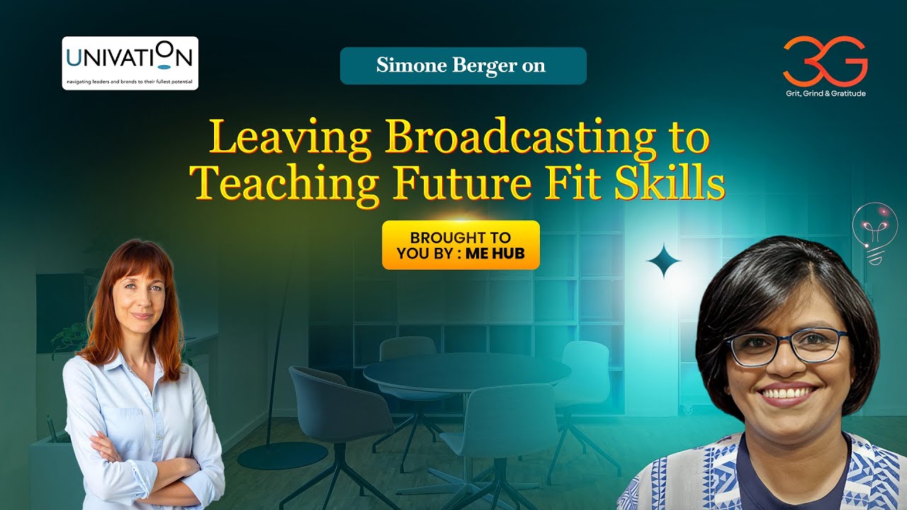 Simone Berger on Leaving Broadcasting to Teaching Future Fit Skills