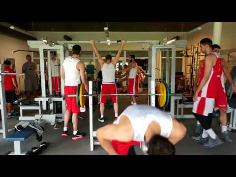 ეროვნულმა ნაკრებმა კლაიპედაში მსუბუქად ივარჯიშა