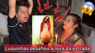 A LOIRA DA ESTRADA QUASE LEVOU LUQUINHAS 😱