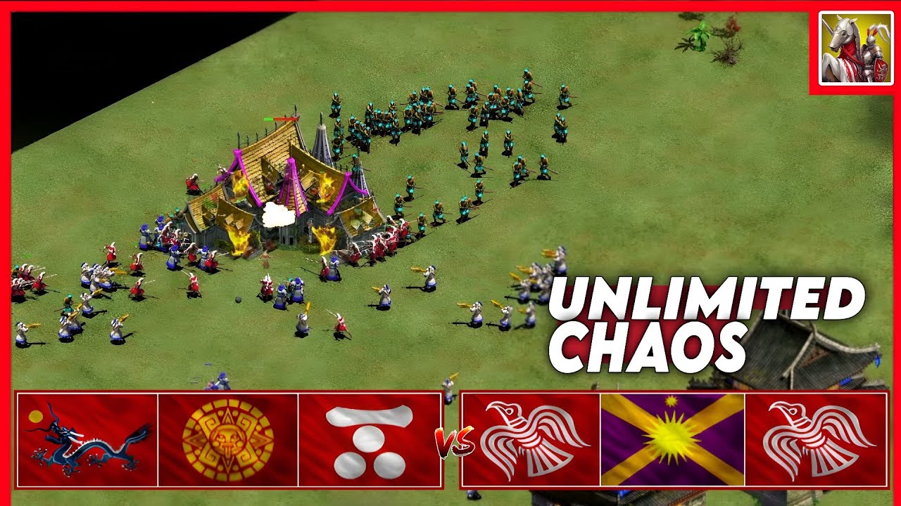 [WOE] Persian War Elephants and Cavaliers vs An 6 Minute Age IV