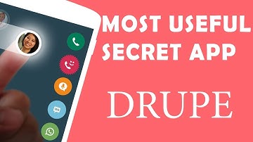 Most Useful Secret App | Contacts Phone Dialer and Caller ID drupe | in Bangla | Android BD Tech