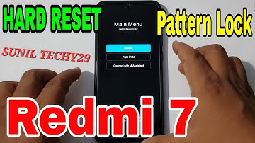 Redmi 7 pattern pin unlock without pc in 1 minutes