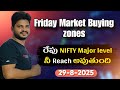 TOMORROW NIFTY ANALYSIS // 29-8-2025