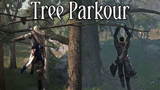 AC 3 vs AC Rogue - Tree Parkour Comparison. #assassinscreed