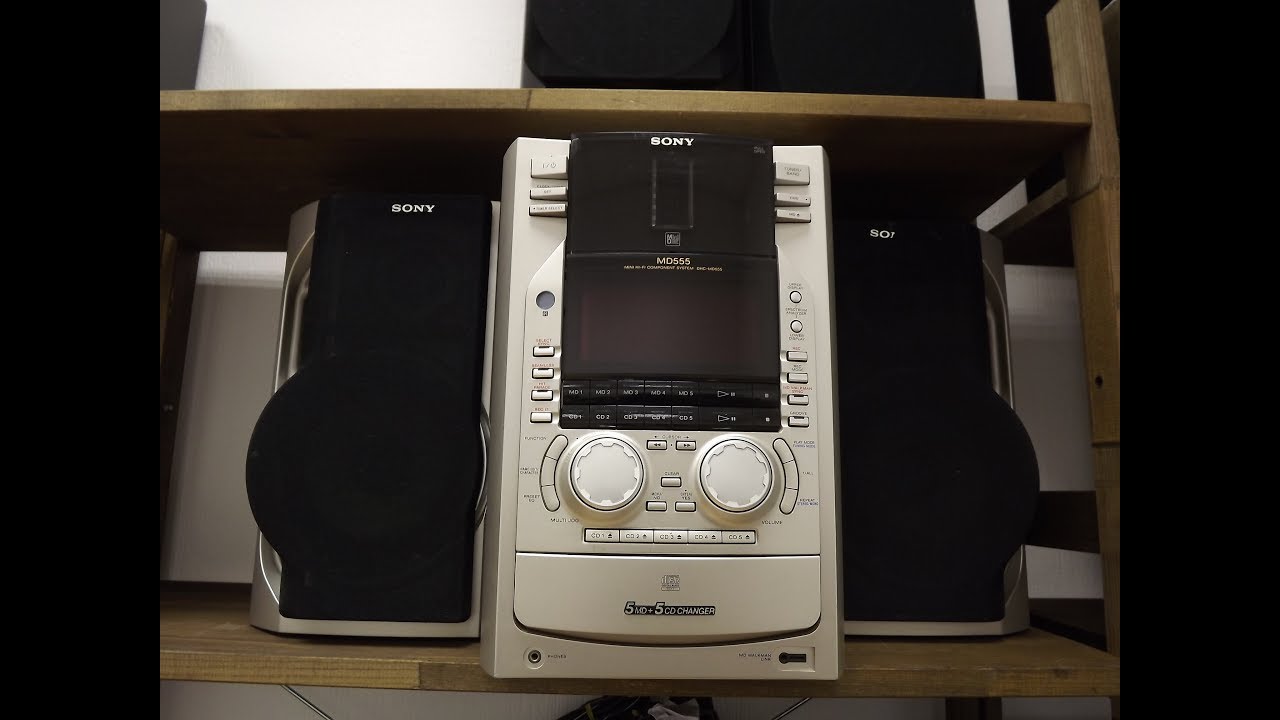 SONY DHC-MD555 Hi-Fi (Japan) - YouTube