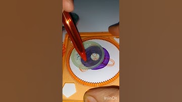 New Spiro art #trending #spirograph #satisfying #oddlysatisfying #spiroart #drawing #shorts #short