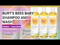 Reviewing Burt's Bees Baby Shampoo &amp; Wash: A Tear-Free Bath Time Essential!