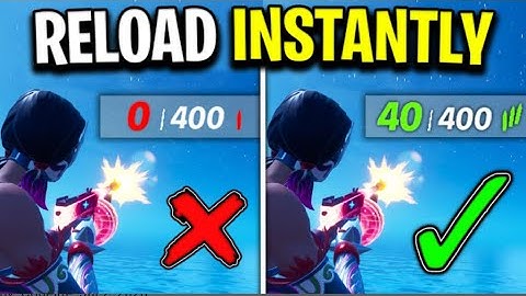 So there is an instant reload glitch (EPIC PLEASE FIX) - Fortnite season 3