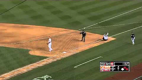 2013/04/03 Gio two-hits Marlins over six