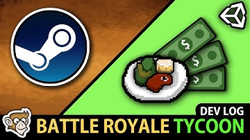 Money, Restaurant, Double Damage! (Steam Game Devlog, Battle Royale Tycoon)