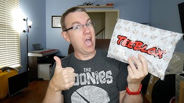 TeeBlox August 2016 "Marvel Comics" Subscription Box Unboxing