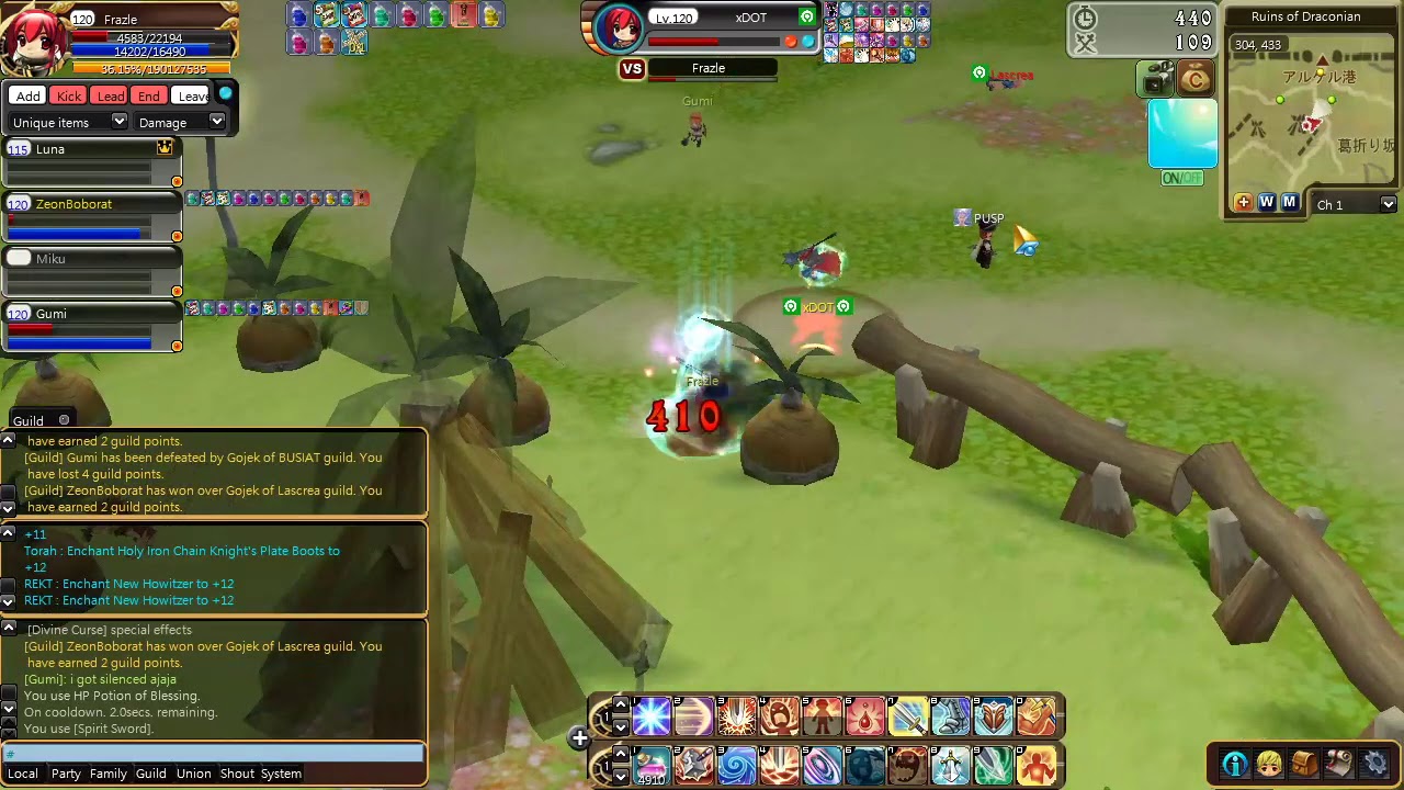Eclipse Luna Online - Friendly War