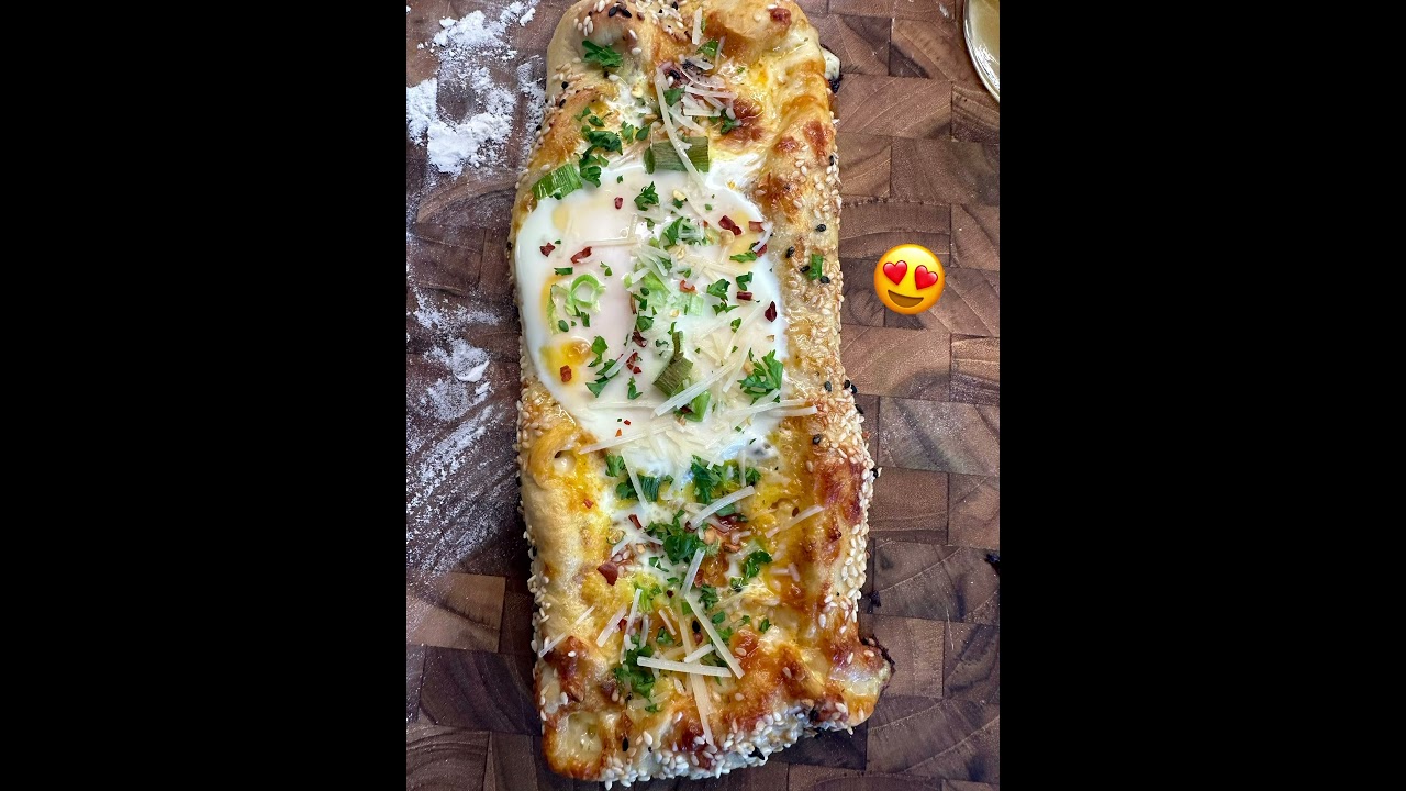 Breakfast Egg Cheese boat 