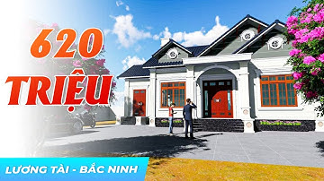 Mẫu Nhà Vườn Mái Thái Tân Cổ Điển 620 TRIỆU Tại Huyện Lương Tài Tỉnh Bắc Ninh Khiến Ai Cũng Mê Mẩn