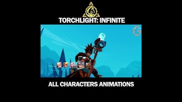 Show Me Your Moves! Torchlight Infinite Character Animations #Shorts #YouTubeShorts