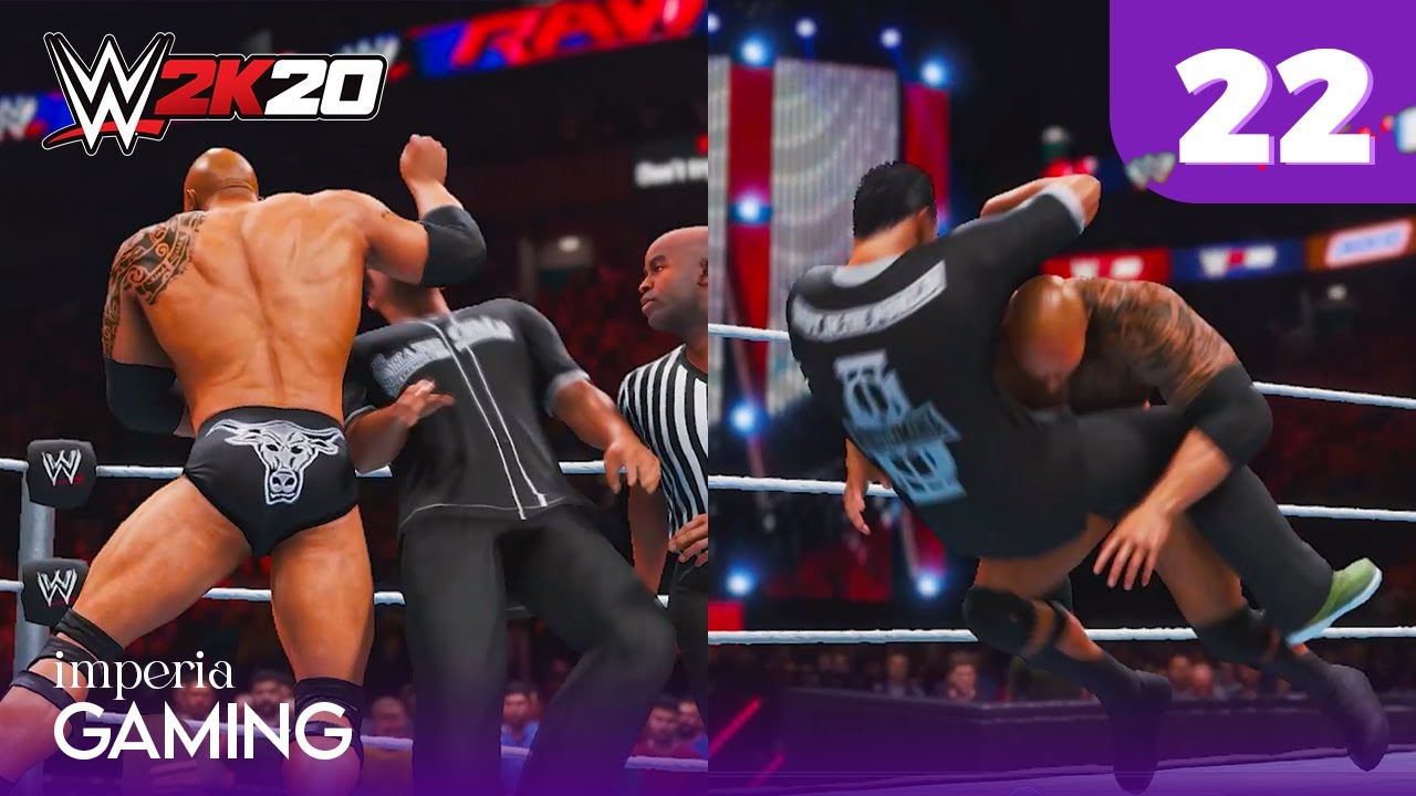 WWE2K20s Epic Rock vs Shane McMahon Match | #gameplay 22 | imperia ...