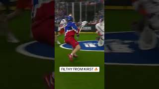 Rookie of the Year, CJ Kirst shows off some fancy footwork in Game 1 of the #NLL Final.