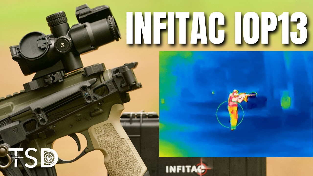 Infitac's IOP13 Thermal is one of the most affordable thermal optics we have tested.  Best suited for close quarters use, its 256 sensor performs well with the SRE Enhanced Image.  Use it as a handheld scanner, dedicated optic or even as a clip on.  Find it here: https://bit.ly/m/topshotdustinEar pro: https://bit.ly/3lFqpDS
Eye pro: https://bit.ly/46Sd0y8
*Some of these are affiliate links, thank you for supporting the channelBeat the censorship by signing up for emails at http://topshotdustin.comBig thanks to the Patrons!  You guys ROCK! https://www.patreon.com/topshotdustinhttp://topshotdustin.com
http://facebook.com/topshotdustin
http://instagram.com/topshotdustin
#topshotdustinThis test is for educational purposes and is specifically filmed and produced in accordance with YouTube's community guidelines. Dustin is a certified, licensed, and insured firearms instructor.  Everything was filmed on an OFFICIAL GUN RANGE and closed range with all the proper safety precautions.  Do not attempt to duplicate anything yourself.0:00 Infitac IOP13 Multifunction Thermal
0:42 Strike Industries
1:20 Specifications and Features
3:50 Performance
5:14 Streaming Wifi Cornershot!
6:56 Clip on mode
8:29 Final Thoughts - Only $799!