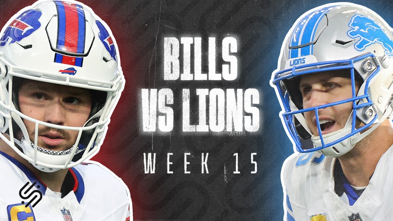 Buffalo Bills vs. Detroit Lions Preview | Stats & Scheme - YouTube