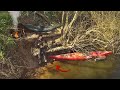 Bushcraft survival fishing camp  catch  cook 3 days alone in the heart of nature