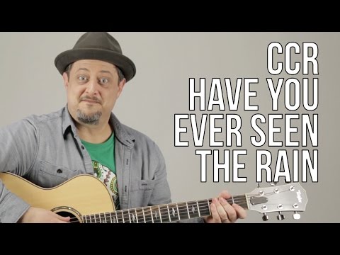 Creedence Clearwater Revival Have You Ever Seen The Rain Guitar Lesson Tutorial