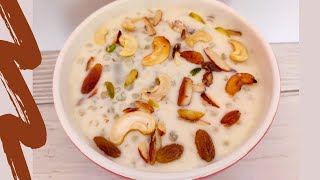 साबूदाना खीर बनाने का यह तरीका पहले क्यों नहीं पता था | Sabudana Kheer Recipe