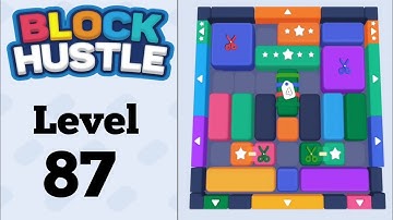 Block hustle level 87 Gameplay Walkthrough Solution