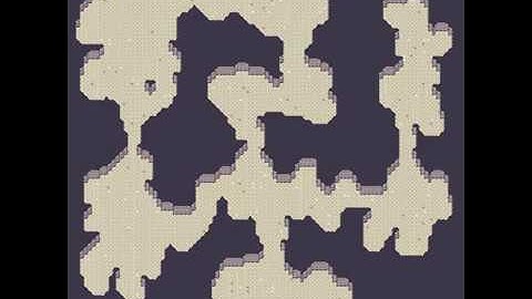 Cave Generation using BSP and Cellular Automaton