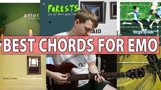 Video thumbnail of "Commonly Used Chords In Emo & Midwest Emo"