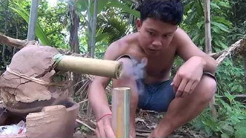 BRP 82 - cách người bản địa nấu rượu chuối cực ngon