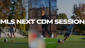 Full CDM Training Session 2011 MLSNEXT II Player | Aidan