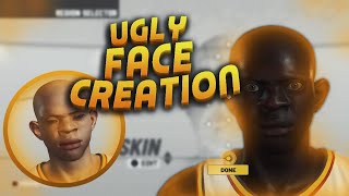 UGLY FACE CREATION | MAKES YOU A SNAGGER AND DRIBBLE GOD !! 