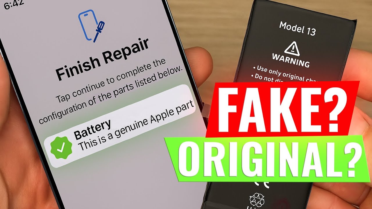 Fake ‘Genuine’ iPhone Batteries? – Exposing Aftermarket Diagnostic Batteries