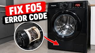 Hotpoint Washing Machine F05 Error Code FIX | Clean the Filter & Drain Pump