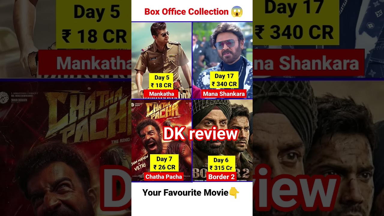 Border 2  Box Office Collection | Sunny Deol, Varun D | Gadar 2 7th Day Collection Worldwide Review,