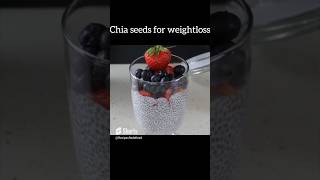 Must try Chia Seeds Recipe  for Weightloss shorts weightloss food