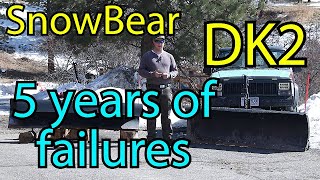 Owner's review of DK2 & SnowBear Heavy-Duty plows